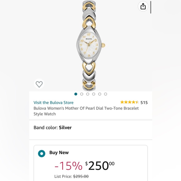 Bulova Women’s Watch - Picture 4 of 5